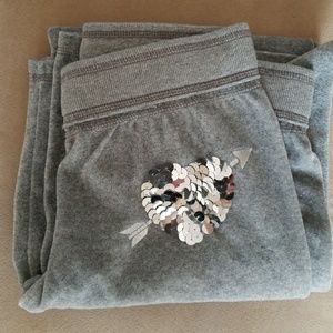 VS PINK SPARKLE FLARE PANT